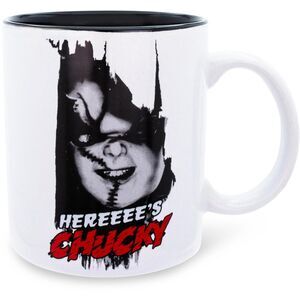 Child's Play - 20oz Ceramic Mug - Here's Chucky  COLLECTIBLES